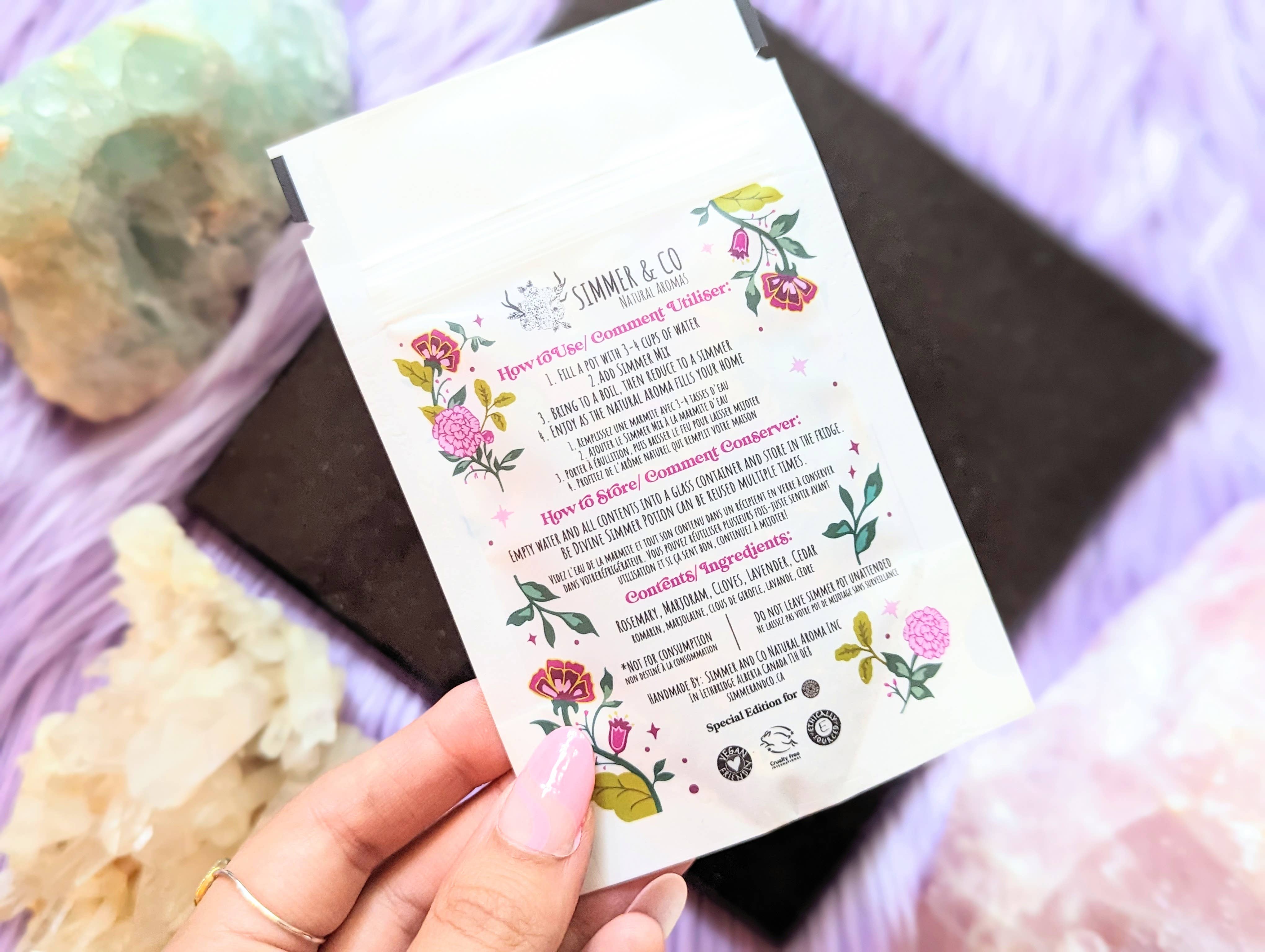 Goddess Provisions - Vente Accessoire de méditation - Potion de mijotage : maison de sorcière, sortilège, rituel, purification, paix4