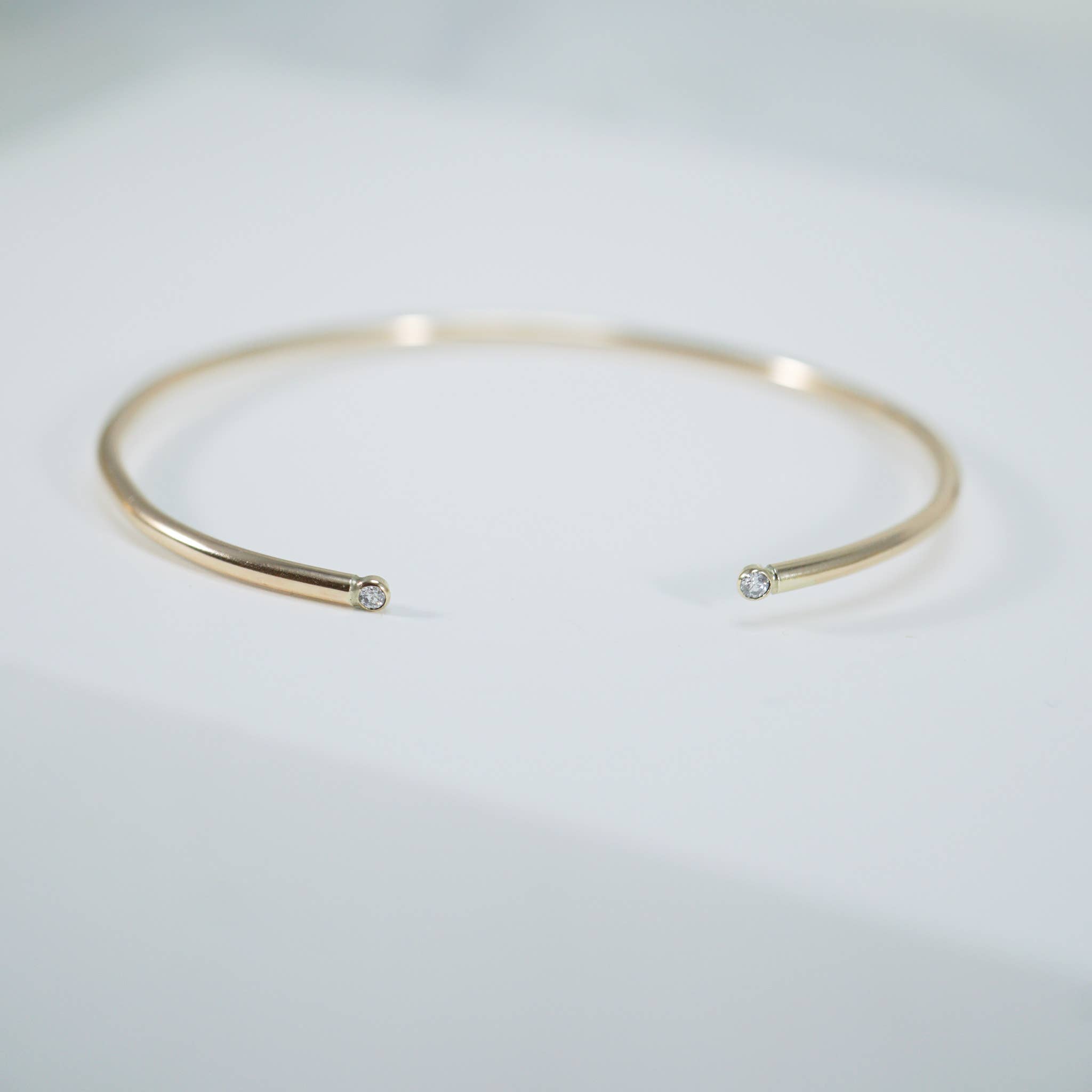 JoeLuc - Wholesale Cuff Bracelet - Double Diamond Cuff2