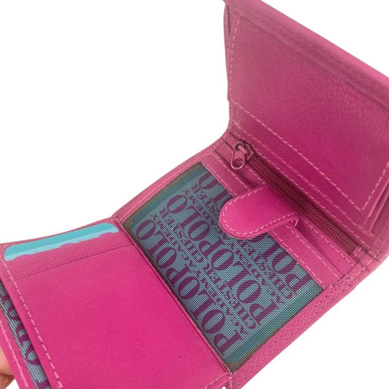 Chenson & Gorett - Wholesale Wallet - Women's - Leather Wallet with Box and 2 Compartments for Bills 20828