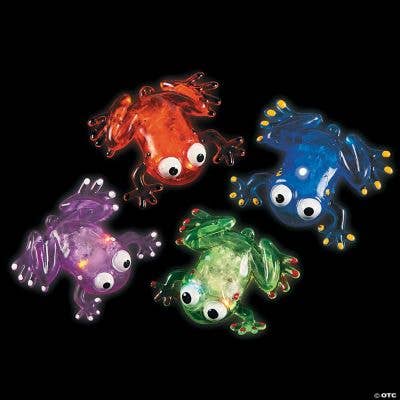 Fun Express - Vendita all'ingrosso Giocattolo squishy - Bambini e neonati - RANE MORBIDE LAMPEGGIANTI (UPC)1