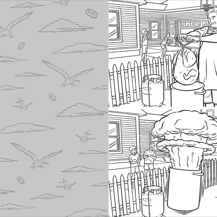 Sourcebooks - Wholesale Coloring & Activity Book - Adult - Manly Art of Coloring4