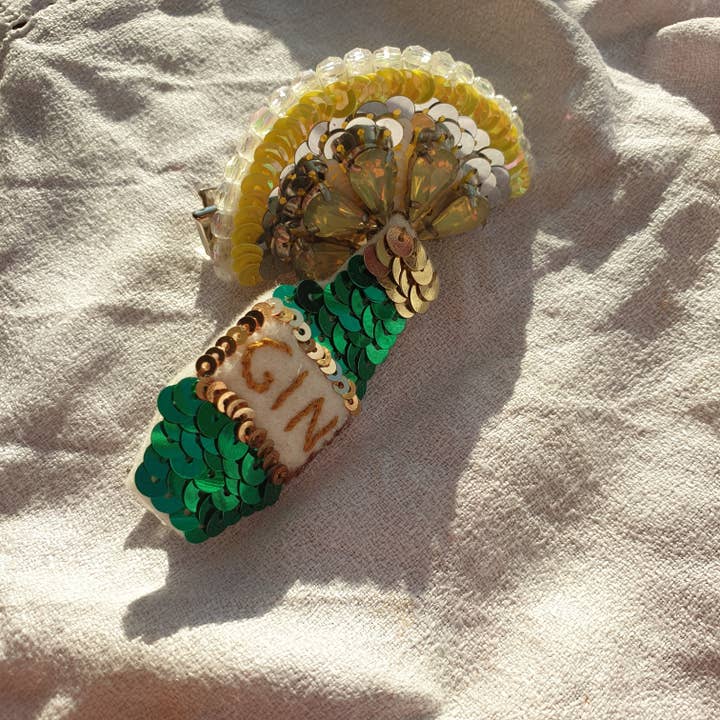 Pinza para el pelo The Hattie, Gin para venta al por mayor de Kate Gwilliam