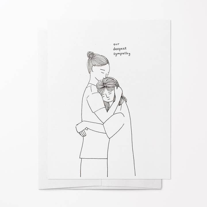Sympathy Hug for wholesale by Sow & Tarry Studio