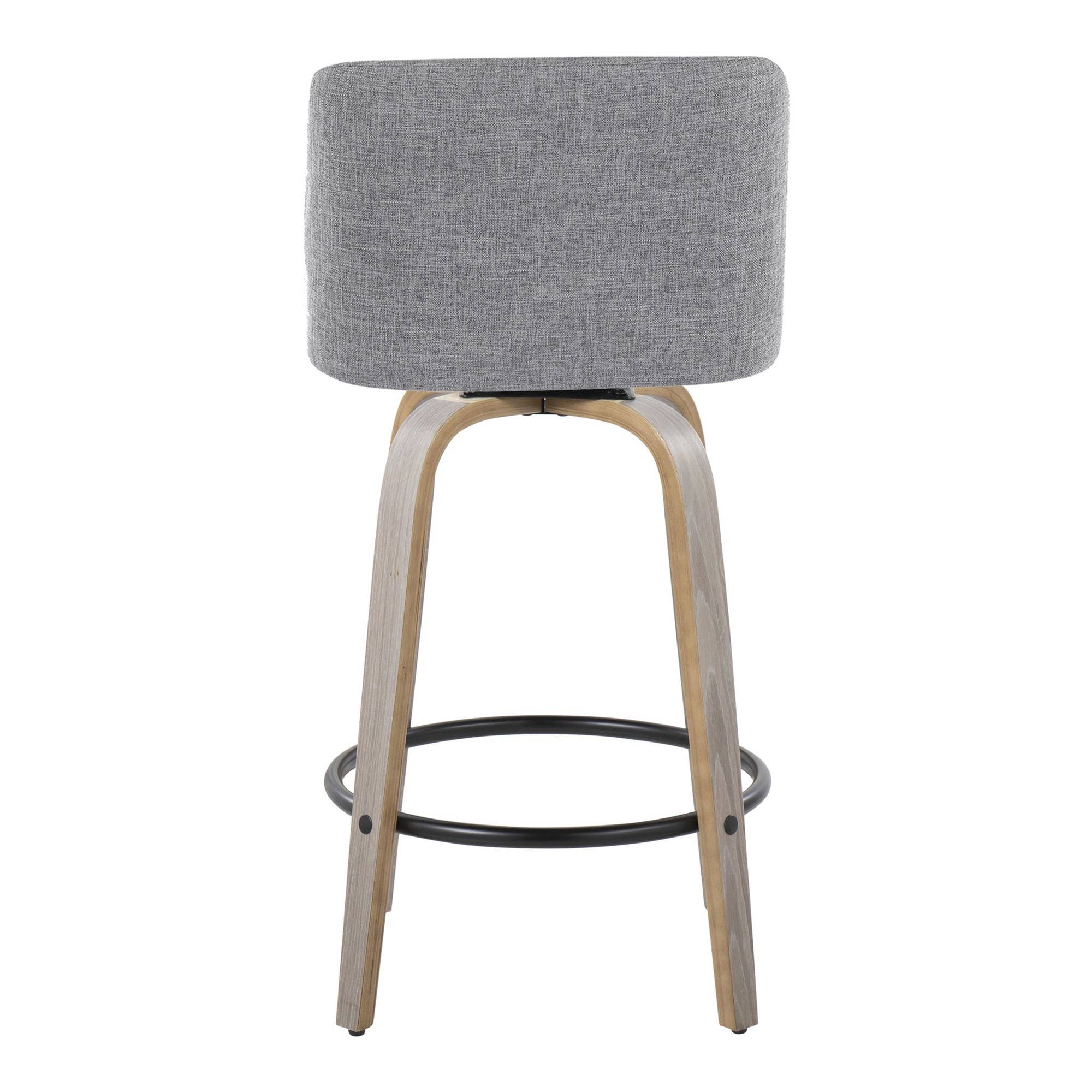 LumiSource and Grandview Gallery - Wholesale Stool - Toriano 26" Fixed Height Counter Stool Q - Set of 236