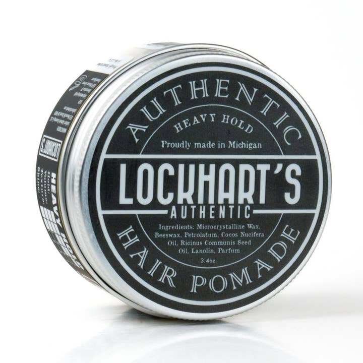 Lockhart's Heavy Hold Pomade for wholesale by Lockhart's Authentic Grooming Company, LLC