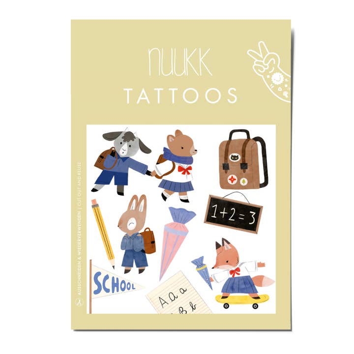 Tatuajes infantiles "Escolar" para venta al por mayor de nuukk GmbH