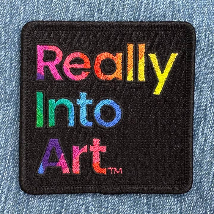 Really Into Art - Patch - Black for wholesale by Really Into