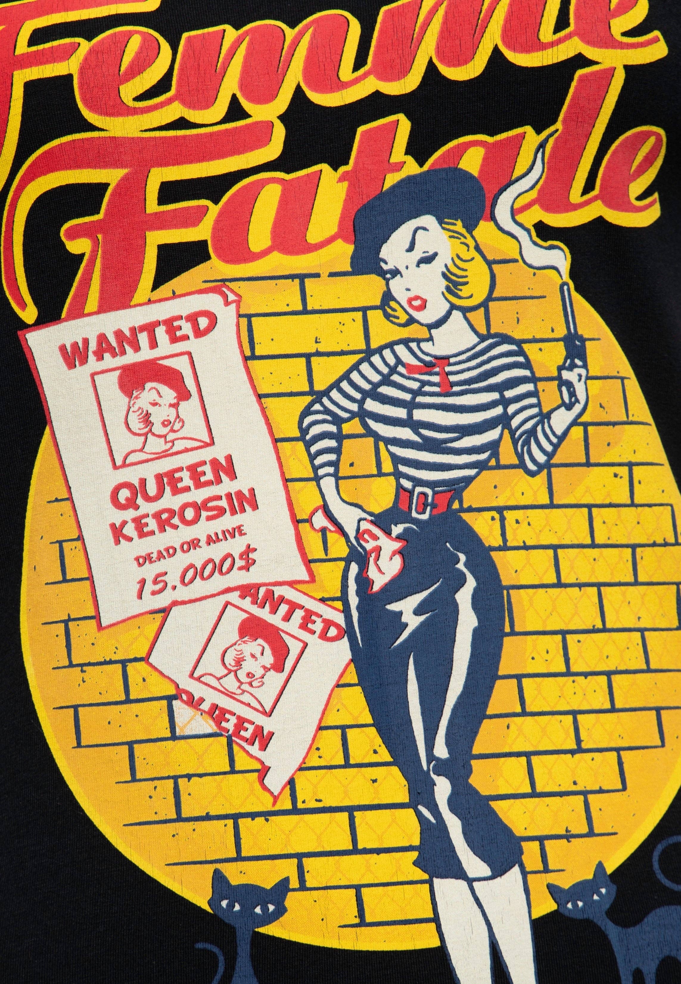 KING KEROSIN - Wholesale T-shirt met print - Dames - Femme Fatale T-shirt8