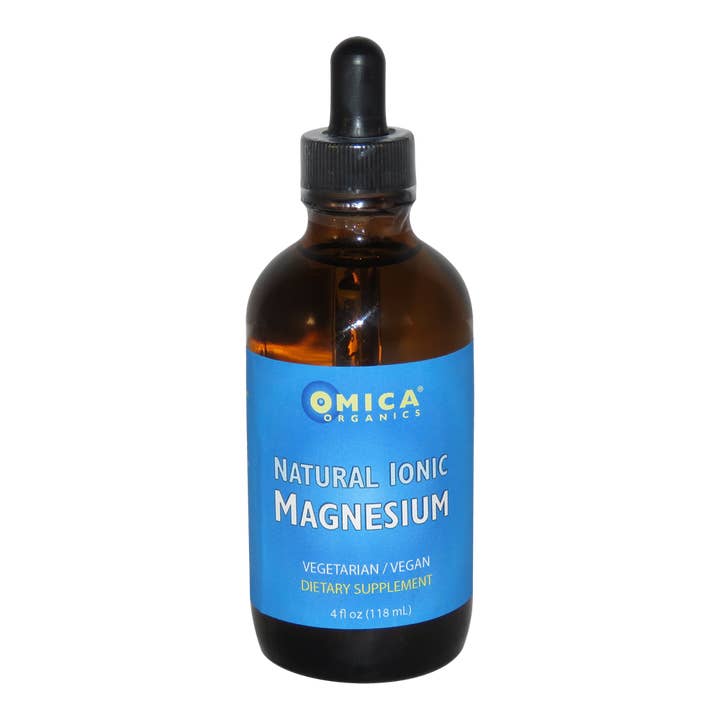 Natural Ionic Magnesium (4 fl oz / 118 ml) for wholesale by Omica Organics