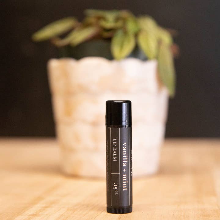 Mobaak Aroma Co. - Wholesale Lip Balm - Vanilla + Mint Lip Balm