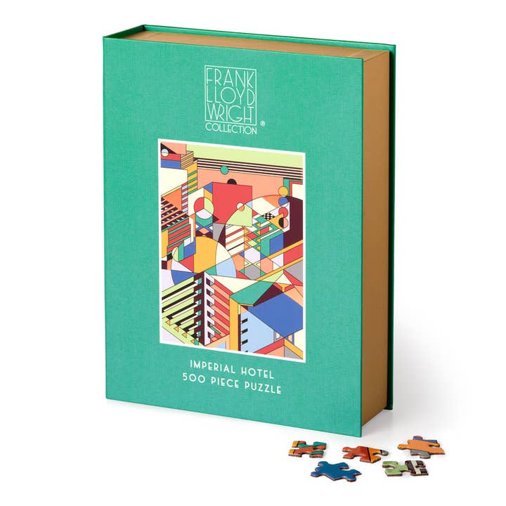 Frank Lloyd Wright Imperial Hotel 500 Piece Book Puzzle for wholesale by Raincoast Distribution Group