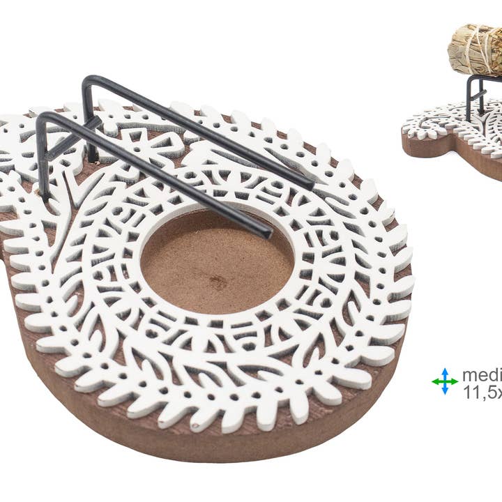 Esoterica Arte - Wholesale Incense Holder - Wood Burner 11.5x15.7x0.9cm (4 units)