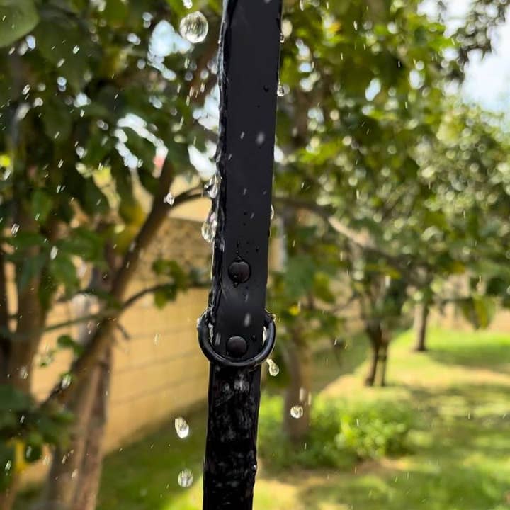 HUELLITAS INFINITAS - Wholesale Pet Leash - Dog - Black Waterproof Strap Monocolor Edition0