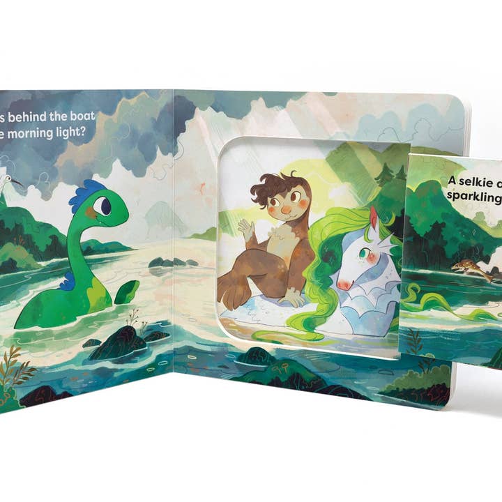 Hazy Dell Press - Vente Livre pour enfants de maternelle (de 3 à 5 ans) - Bébé Nessie ! : Un livre à rabat Hazy Dell4