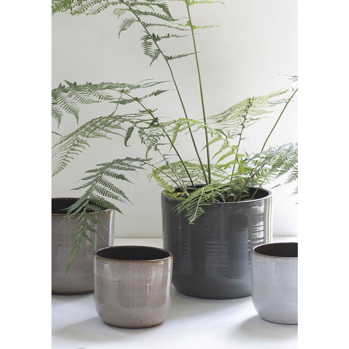 Ceramics Limburg - Wholesale Plant Pot - Suka pot sh greyblue L1