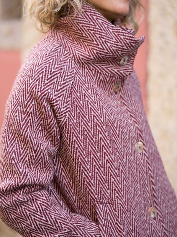 Chicoração - Wholesale Coat - Women's - "Raglan" Coat, Lined With Neck - Multi Colors4