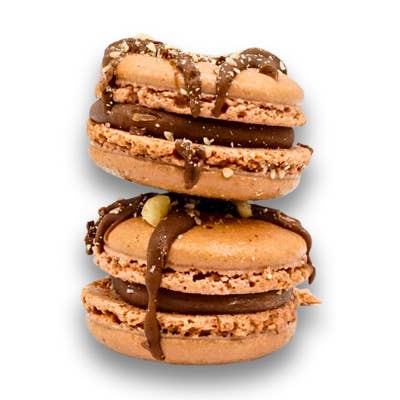 Macarons Ferrero Rocher (35), Handmade Gluten-Free for wholesale by PHIVI BOX
