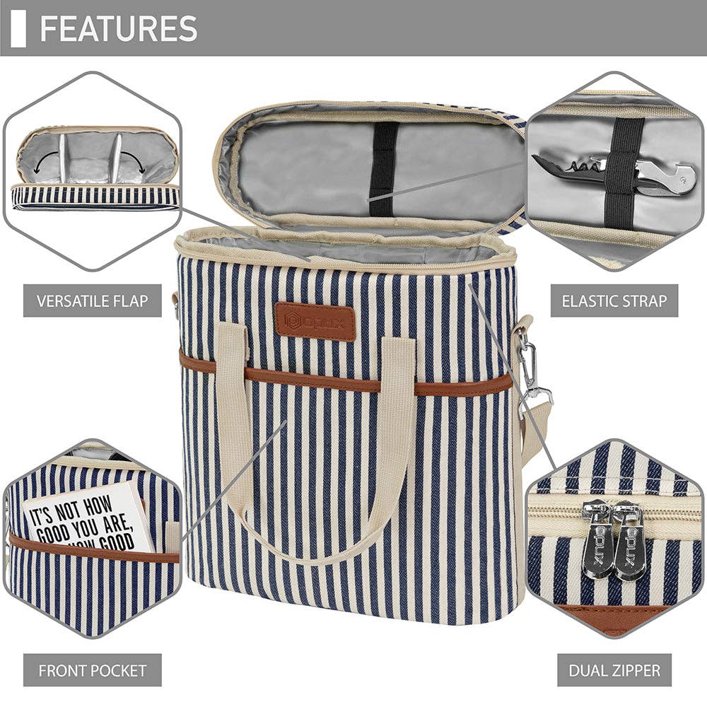 OPUX - Wholesale Wine Tote - 3 Bottle Wine Carrier Bag43