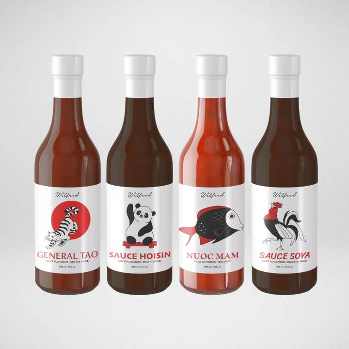 4-flavor sauce mix - Cuisine Wilfred for wholesale by Weekly Provisions