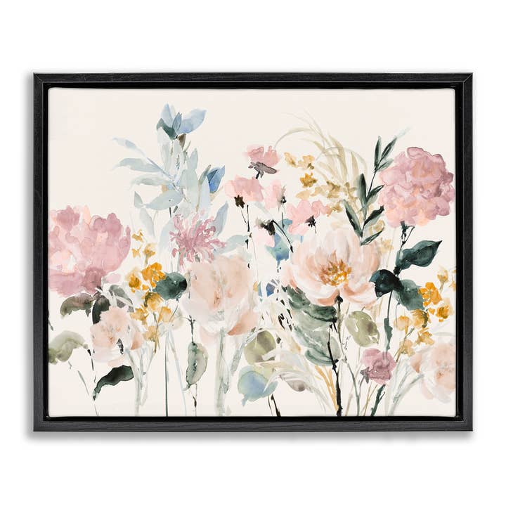 Stupell Industries - Wholesale Wall sign - Pastel Spring Flowers - Framed Wall Art20