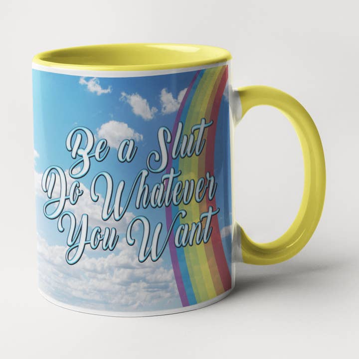 Være En Tøs Gør Hvad Du Vil Inspirerende Kaffekrus for engroshandel hos Calm Down Caren