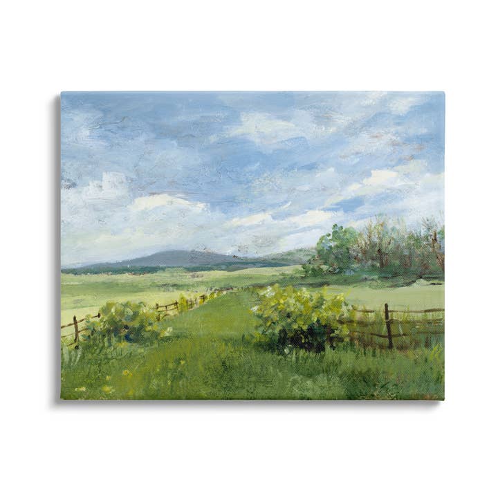 Countryside Landscape Painting Canvas Art for wholesale by Stupell Industries