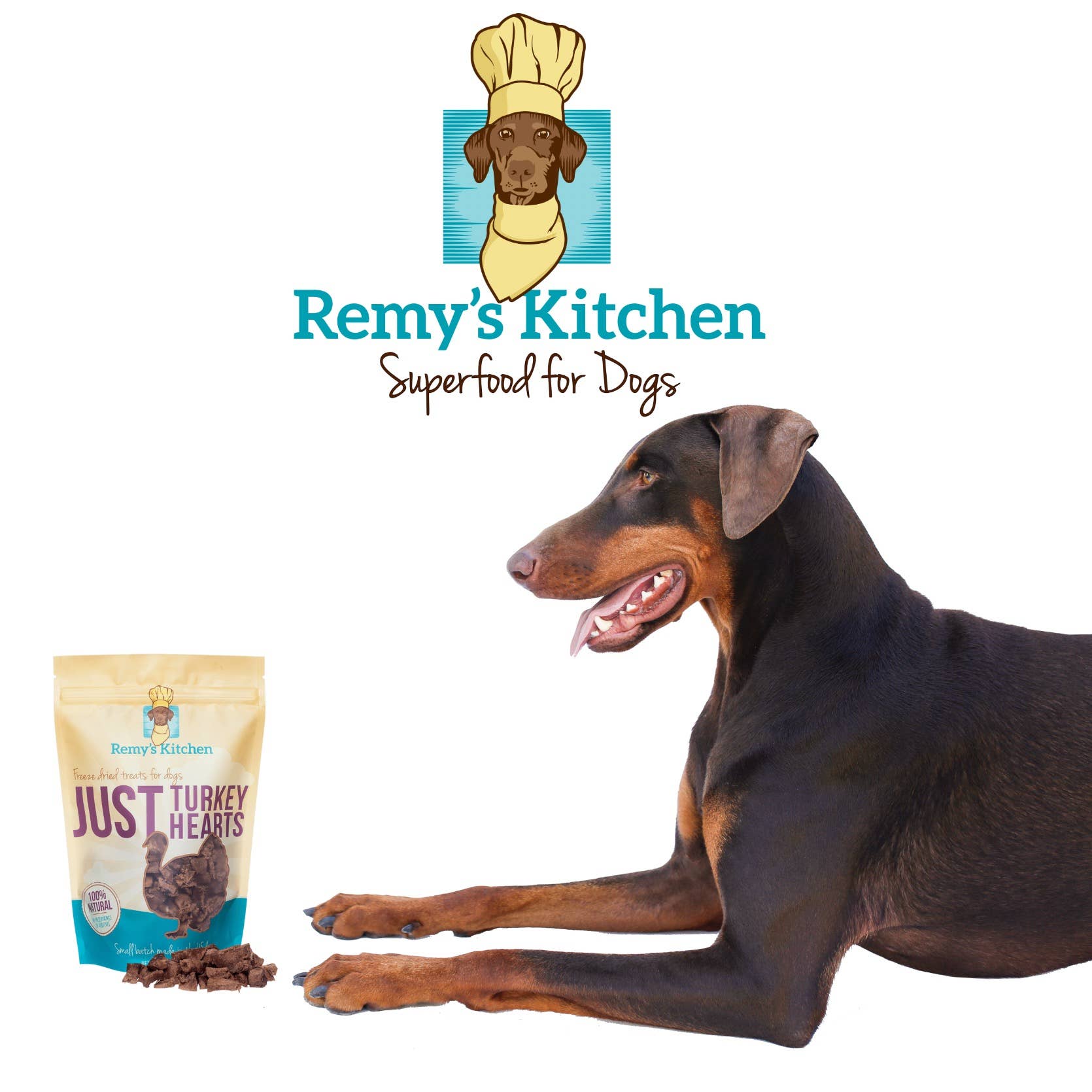 Remy's Kitchen Just Beef Freeze-Dried Dog & Cat Treats