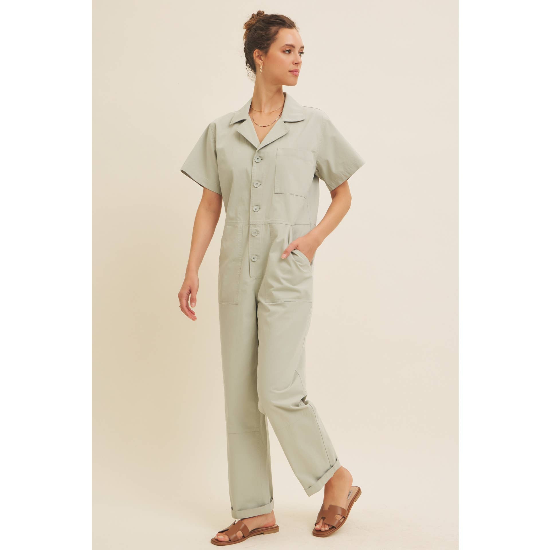 in february – wholesale Jumpsuit - Dam – ÄKTA ÅRET-RUNT GÅ-TILL TVÄTTAD ARBETSDRÄKT I BOMULL4