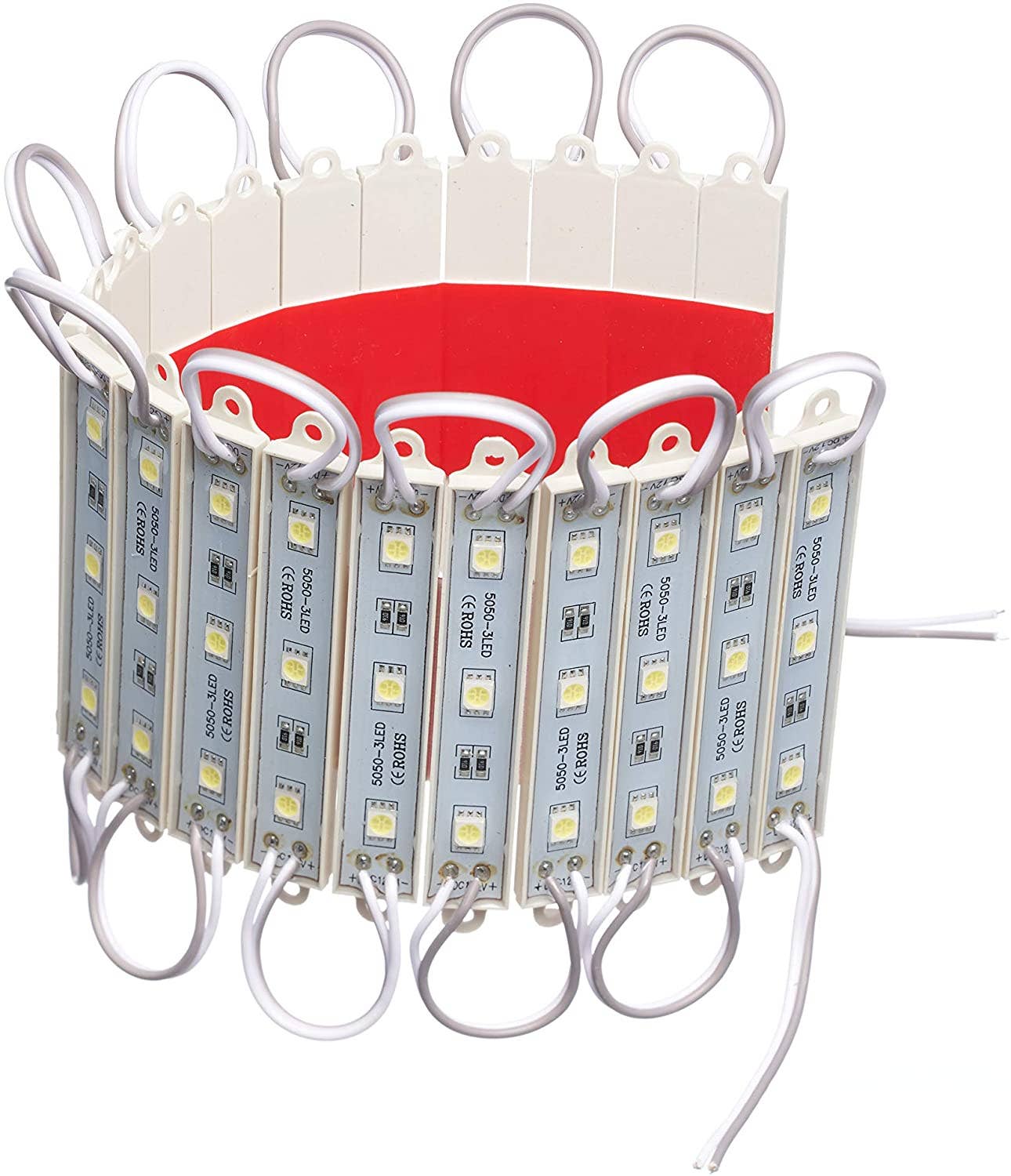 EcoQuality - Wholesale String Lights - Super Bright 3 LED Module with Remote - 5050 Injection3
