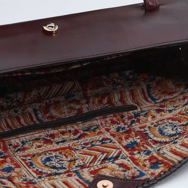 NILA BAGS - Wholesale Top Handle Bag - Women's - The Nila Claret Bag8