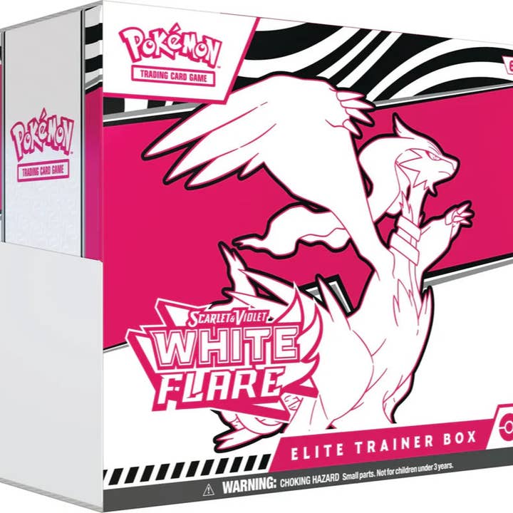 Pokémon Scarlet and Violet - White Flare - Elite Trainer Box for wholesale by Springer Décor
