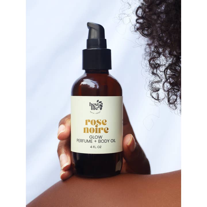 Best Life Organics - Wholesale Bath/Body Oil - Rose Noir Perfume + Body Oil