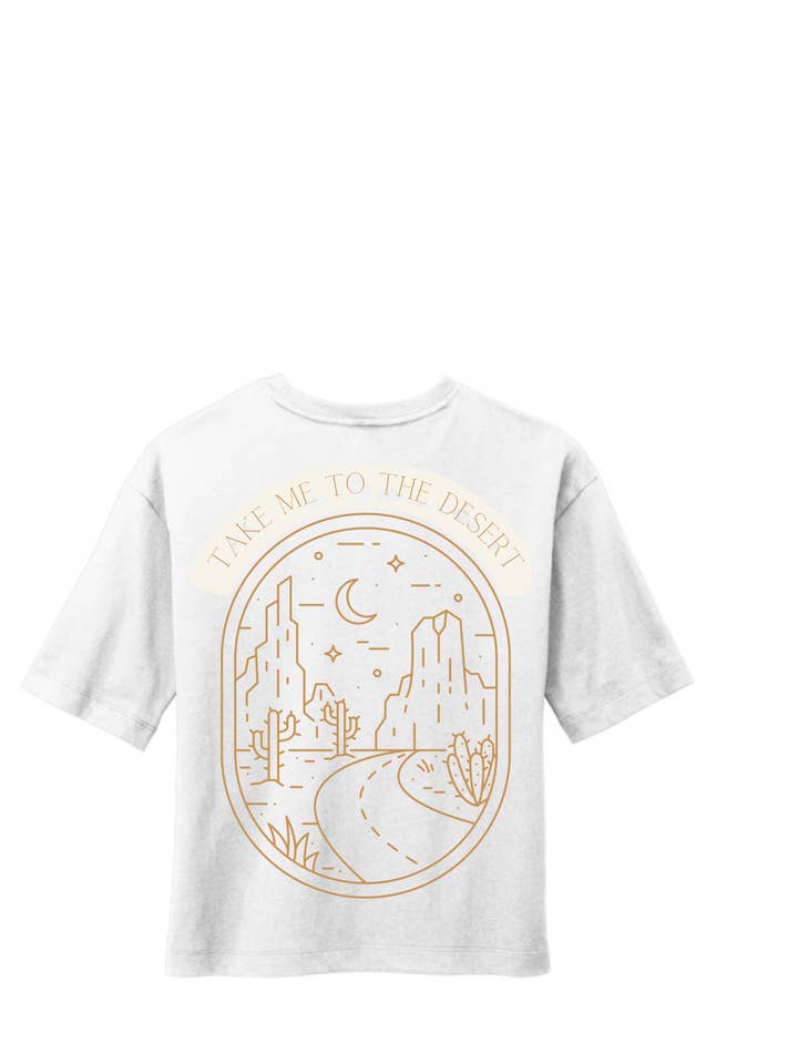 Take me to the Desert Tee for wholesale by Western Wild Child