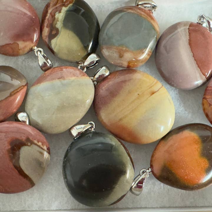 Colgante de Jaspe Policromo para venta al por mayor de Distinction Crystals