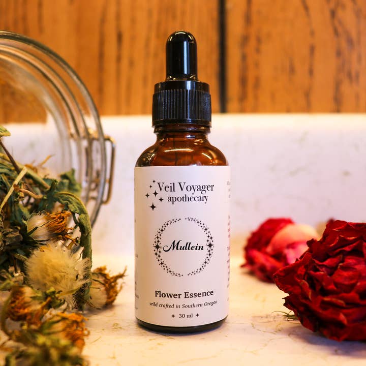 Mullein Flower Essence for wholesale by Veil Voyager