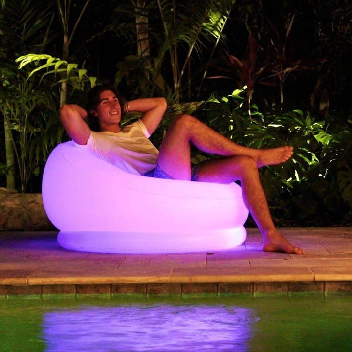 PoolCandy - Wholesale Chair - AirCandy Illuminated Color Changing LED Chair with Remote10