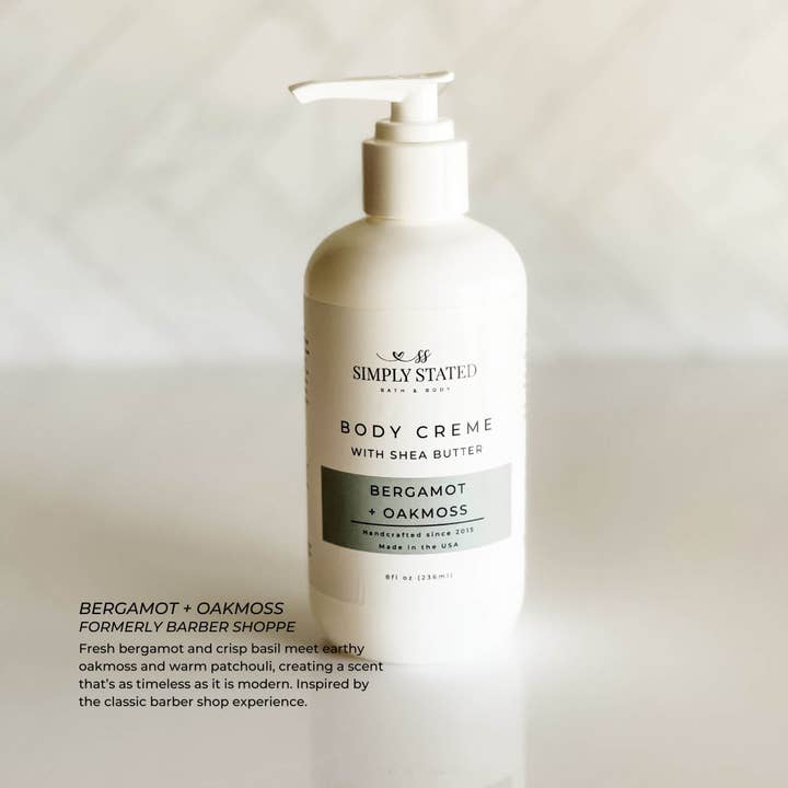 Simply Stated Bath & Body - Wholesale Body Cream/Lotion - Men's - Men’s Body Creme - Shea Butter Moisturizer4