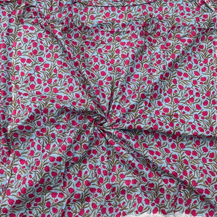 bhavnas boutique - Wholesale Textielverf - Bloemen Katoen Designer Stof Print Katoen Vrouwen Kleding maken