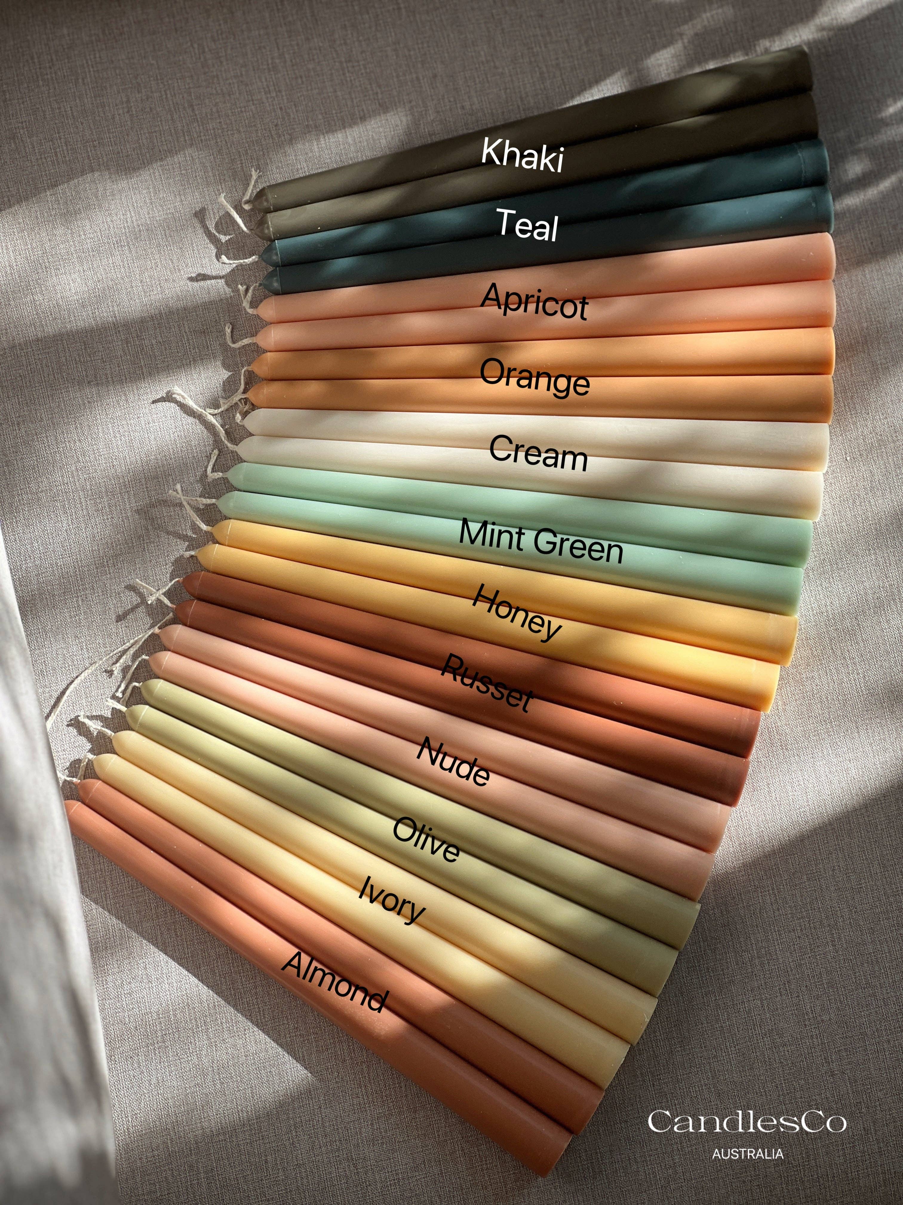 CandlesCo Australia – Großhandel Konische Kerze/Kerzenhalter – Die Signature Taper | Lebendige skulpturale Sojakerze6