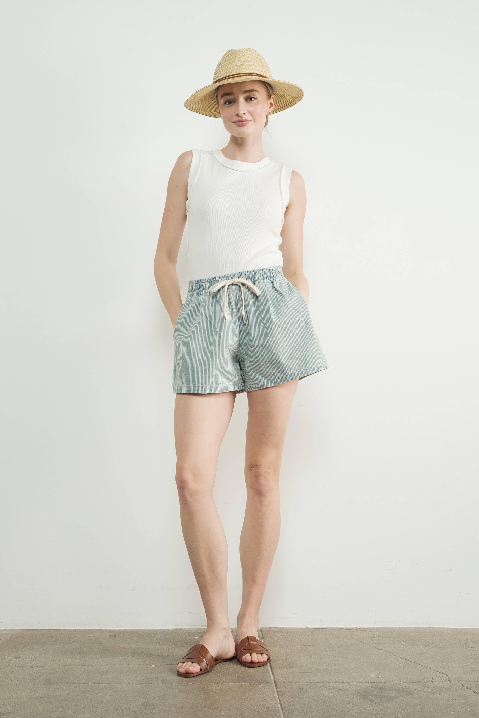 Aaron & Amber - Wholesale Knee Sleeve - MAT3232 RIBBED JERSEY INSIDE OUT TANK14