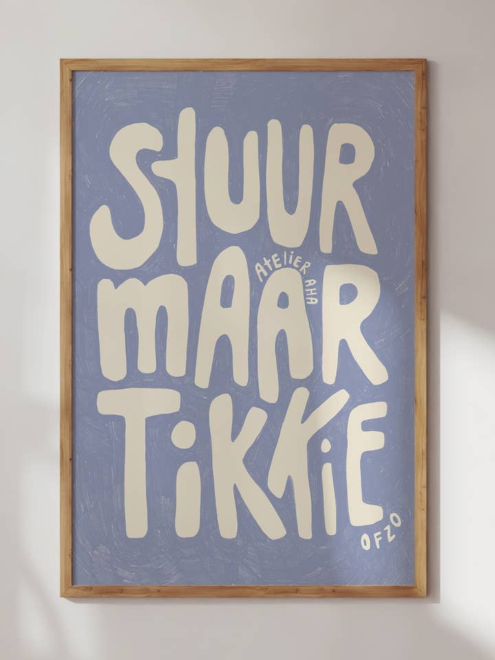 Send Maar Tikkie - 50x70cm for wholesale by Atelier Aha