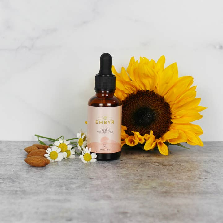 Peach'd Post Shave/Wax for wholesale by Embyr Oils