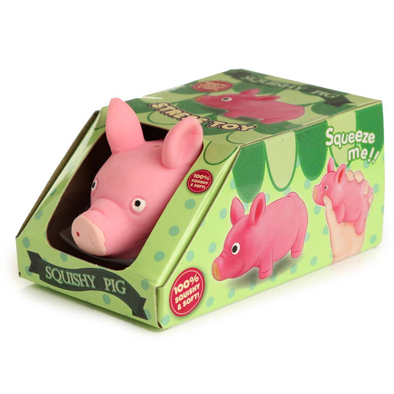 Puckator Ltd - Wholesale Stress Relief Ball/Dough - Squeezy Stretchy Pig1