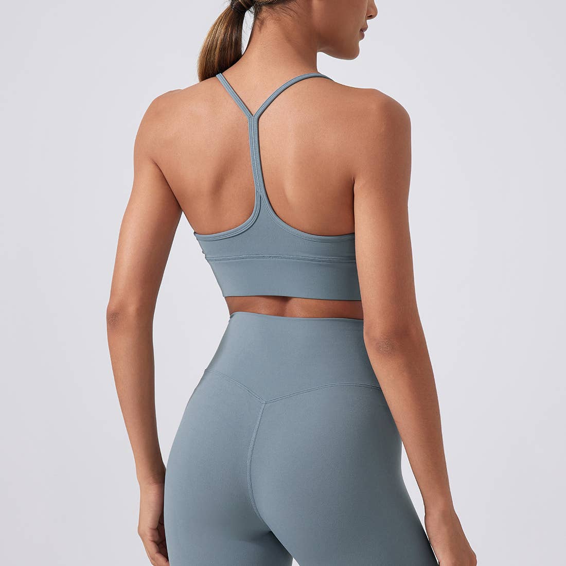 Sodalemon – Sutiã desportivo - Mulher por atacado – Top de Yoga Feminino com Bojo, Costas em Y e Tecido Elástico Respirável7