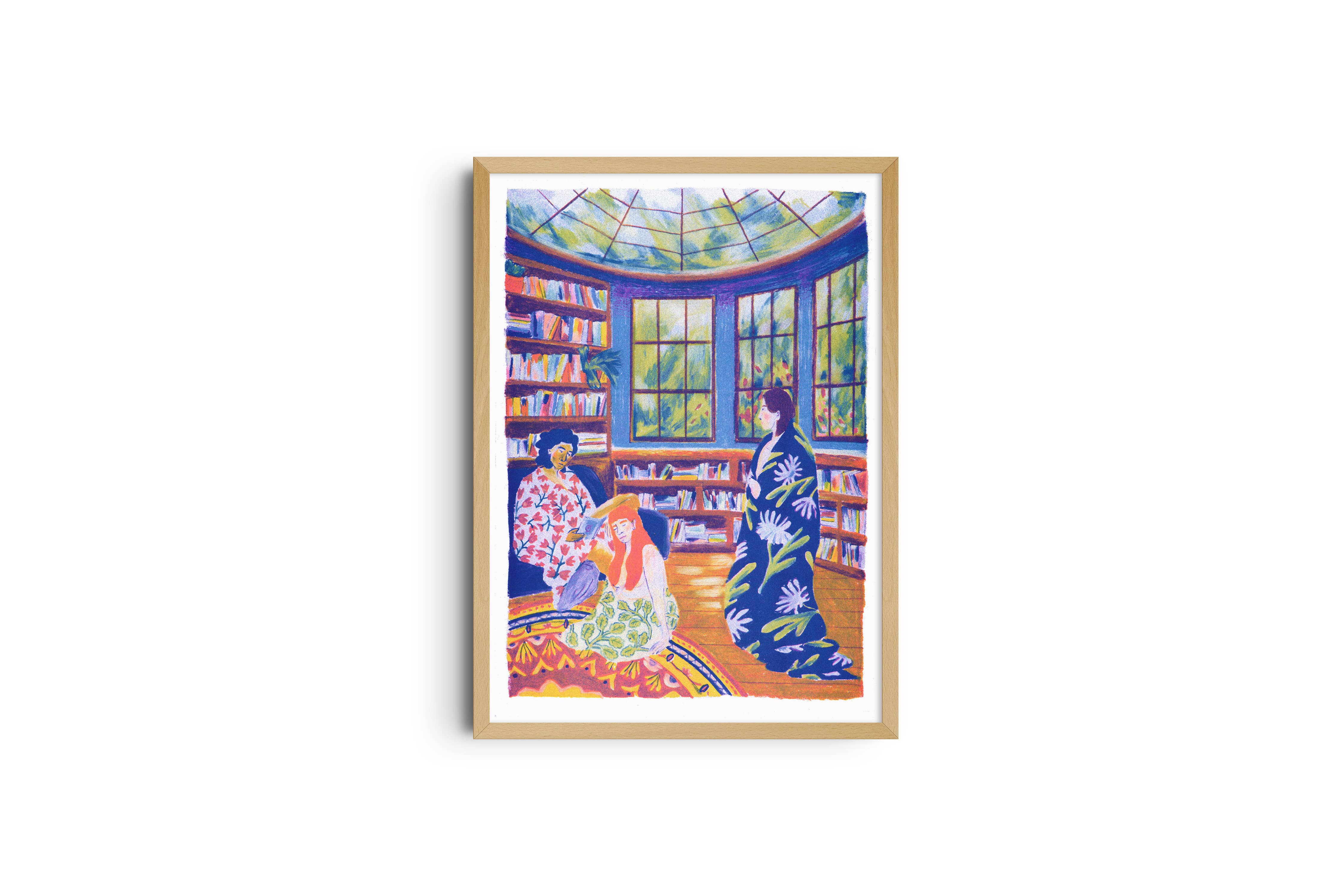 KIBLIND Atelier - Venta al por mayor Pósteres - Póster A3 - Laura Olivieri - Roommates0