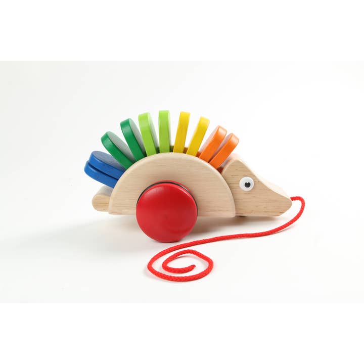 Hape Toys - Wholesale Wood Toy - Kids - PINTOY Pull-Along Porcupine1