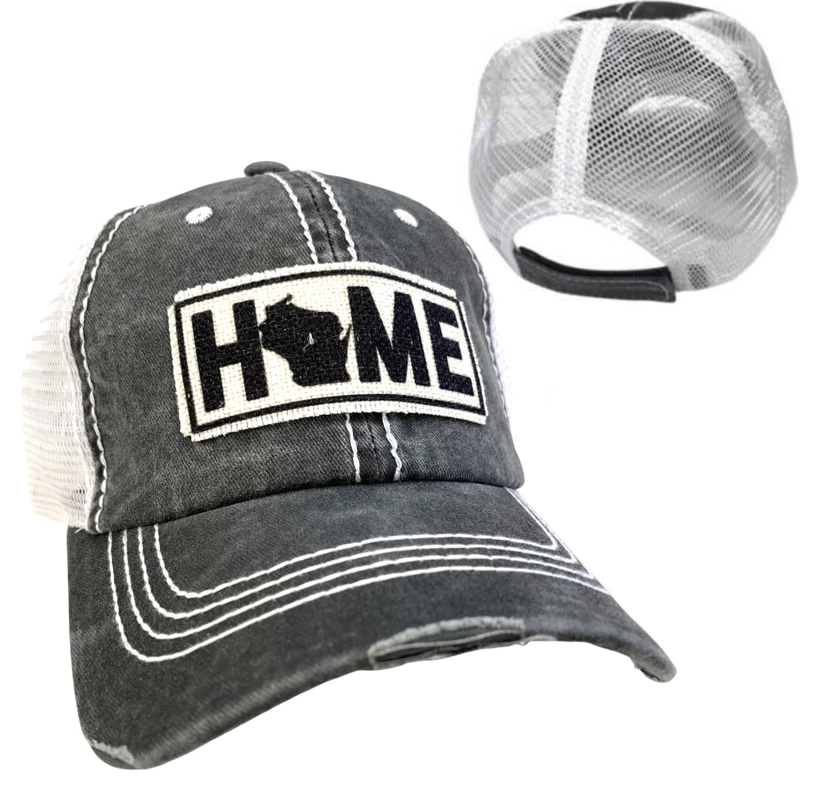 dkhandmade - Wholesale Trucker Hat - Unisex - WISCONSIN HOME HATS9