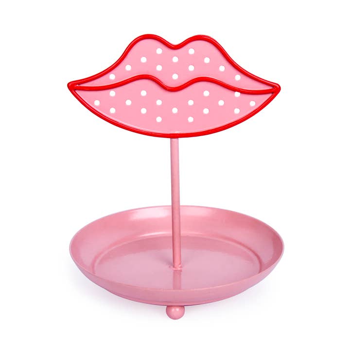 LIPS METALLIC JEWELRY STAND HF for wholesale by Helio Ferretti