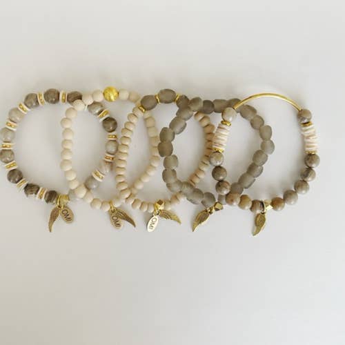 Conjunto Serenidade 8mm por atacado de omibeads