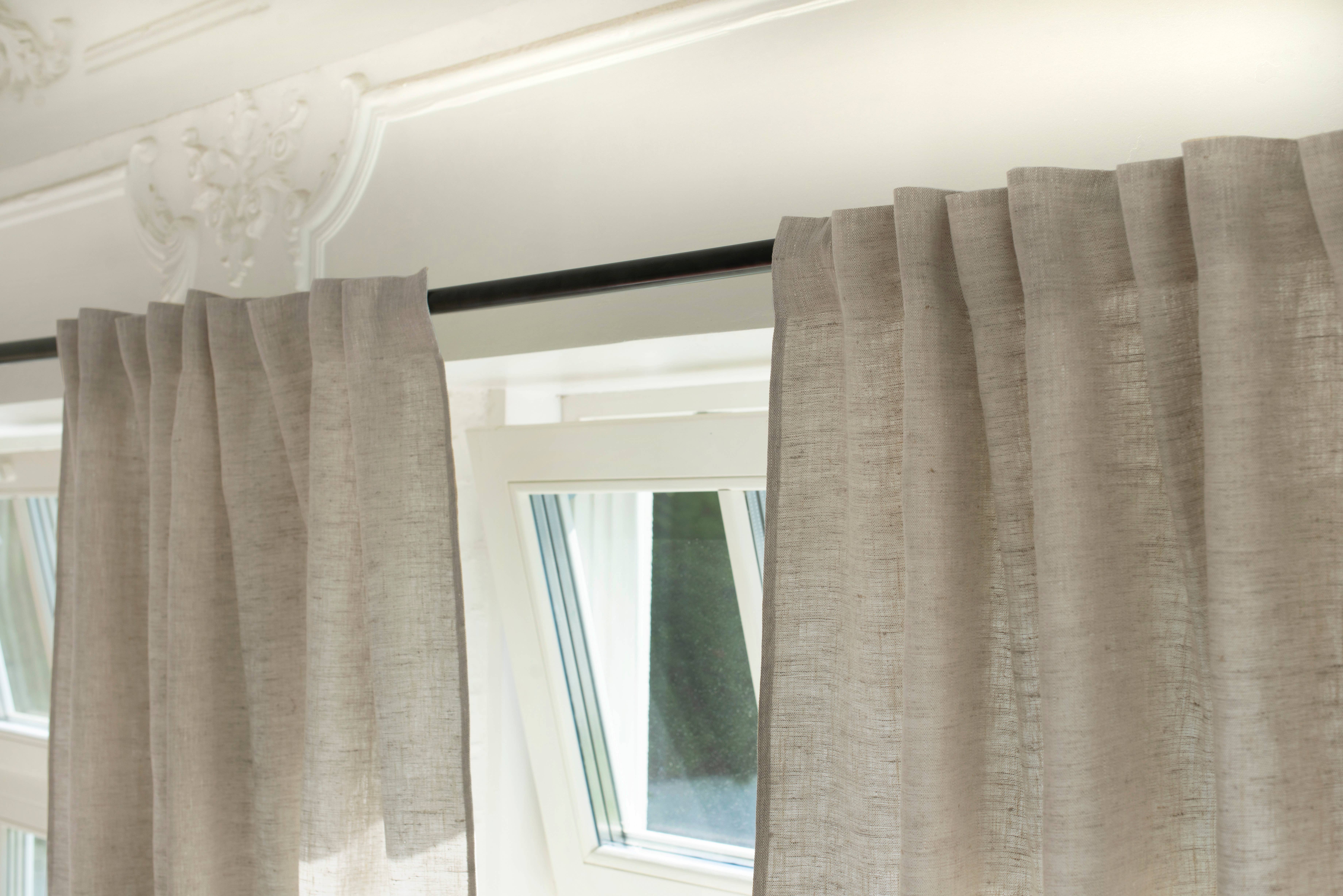 LinenQ – Cortina por atacado – Cortinas de linho com presilhas (sem forro)2